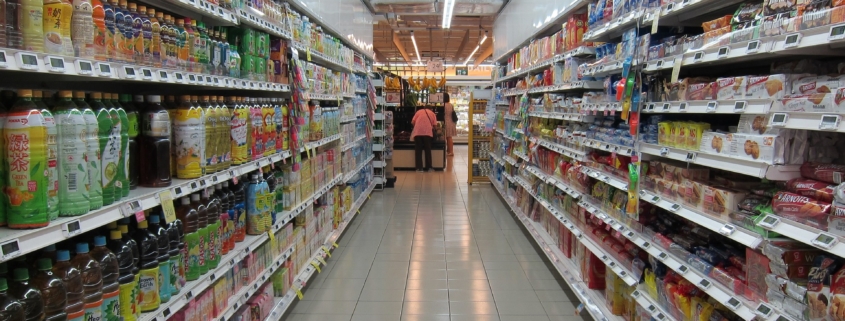 Supermarktregal